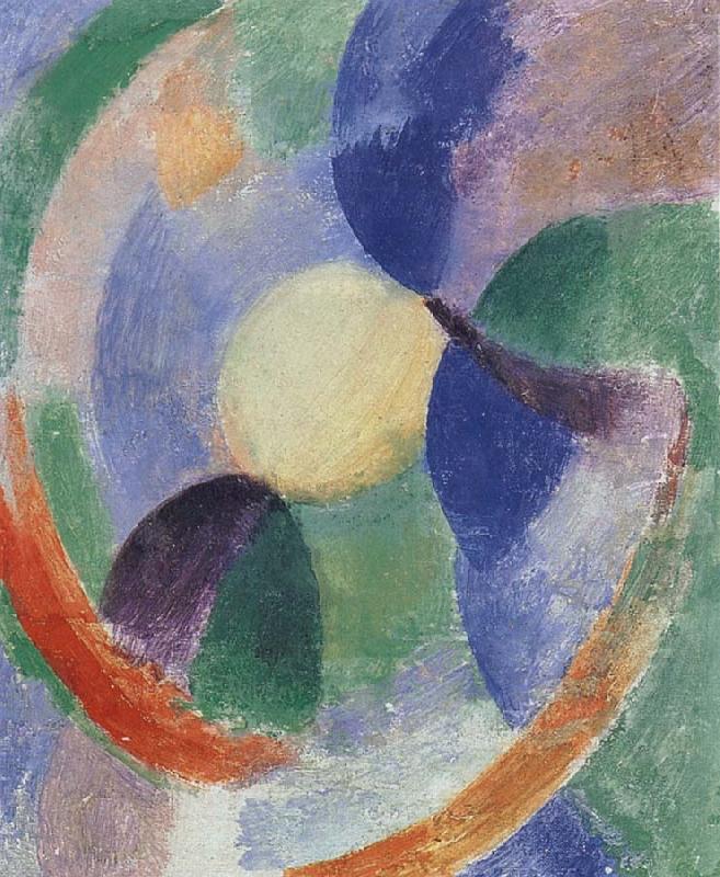 Cyclotron-s shape Moon, Delaunay, Robert